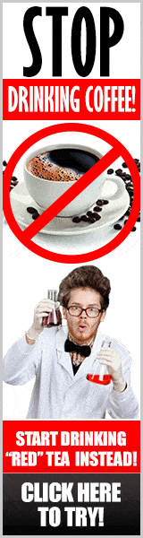 stop drinking coffe 160x600 banner example