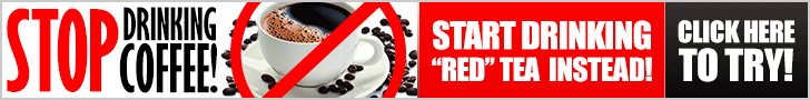 stop drinking coffe 728x90 banner example