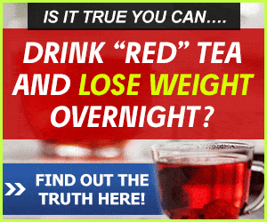 300x250 red tea diet banner example