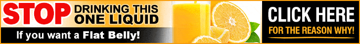 orange juice 728x90 banner design example