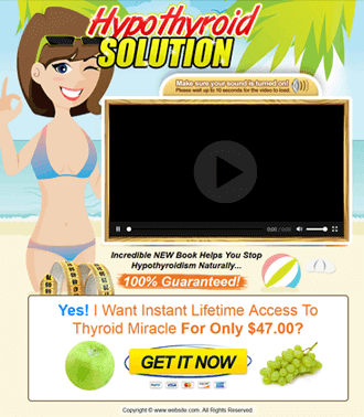 Lose Weight Landing Page Example