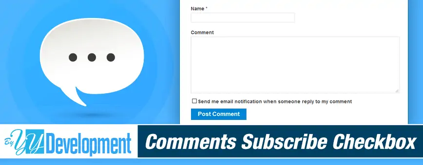 Comments Subscribe Checkbox WordPress Plugin
