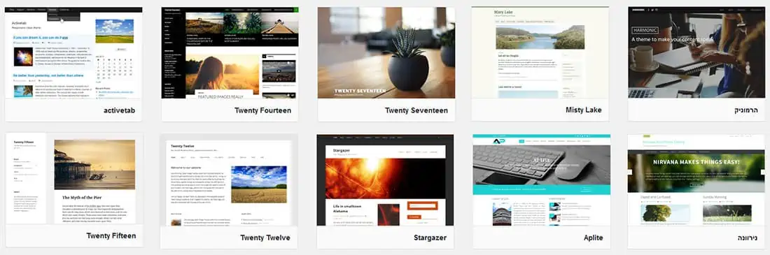 Wordpress Templates