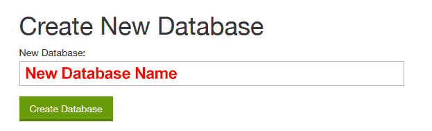 Create Database