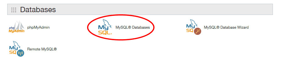 Enter Mysql Databases On Hosting