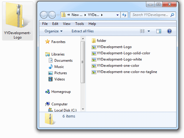 Open ZIP Folder